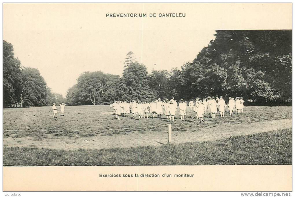 76 CANTELEU LE PREVENTORIUM EXERCICES SOUS LA DIRECTION D'UN MONITEUR - Canteleu