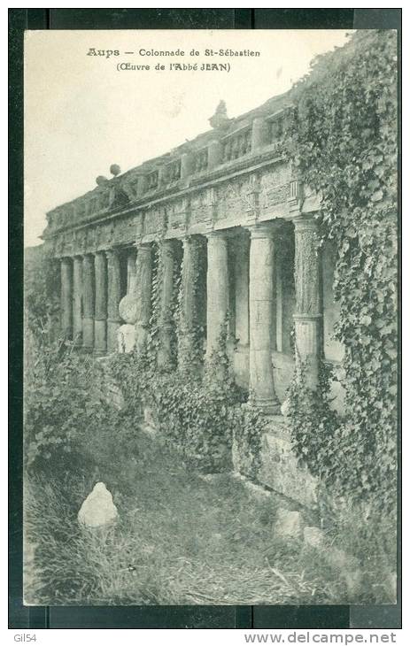 VAR - Aups - Colonnade De St Sebastien - Uj176 - Aups