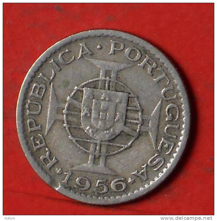 ANGOLA  2,5  ESCUDOS  1956   KM# 77  -    (1261) - Angola