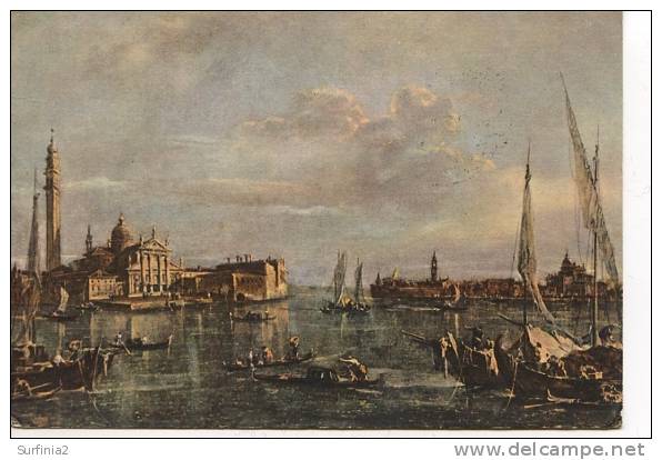 GUARDI - VENICE - BACINO SAN MARCO M502 - Paintings