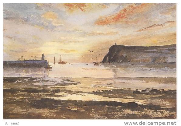 IRIS BURTON - SUNSET IN PORT ERIN M508 - Paintings