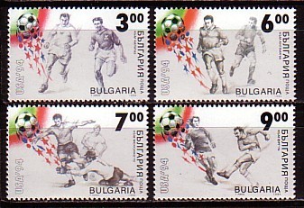 BULGARIA \ BULGARIE - 1994 - World Cup USA´94 - 4v - MNH - 1994 – USA