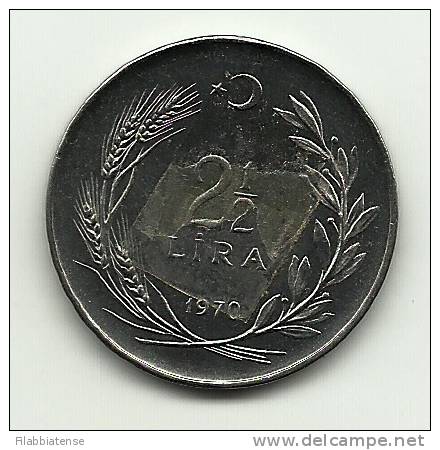 1970 - Turchia 2 Lira      ---- - Turquie