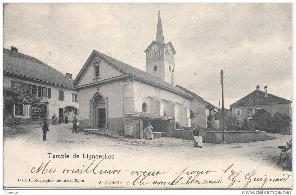 5865 - Temple De Lignerolles - Lignerolle