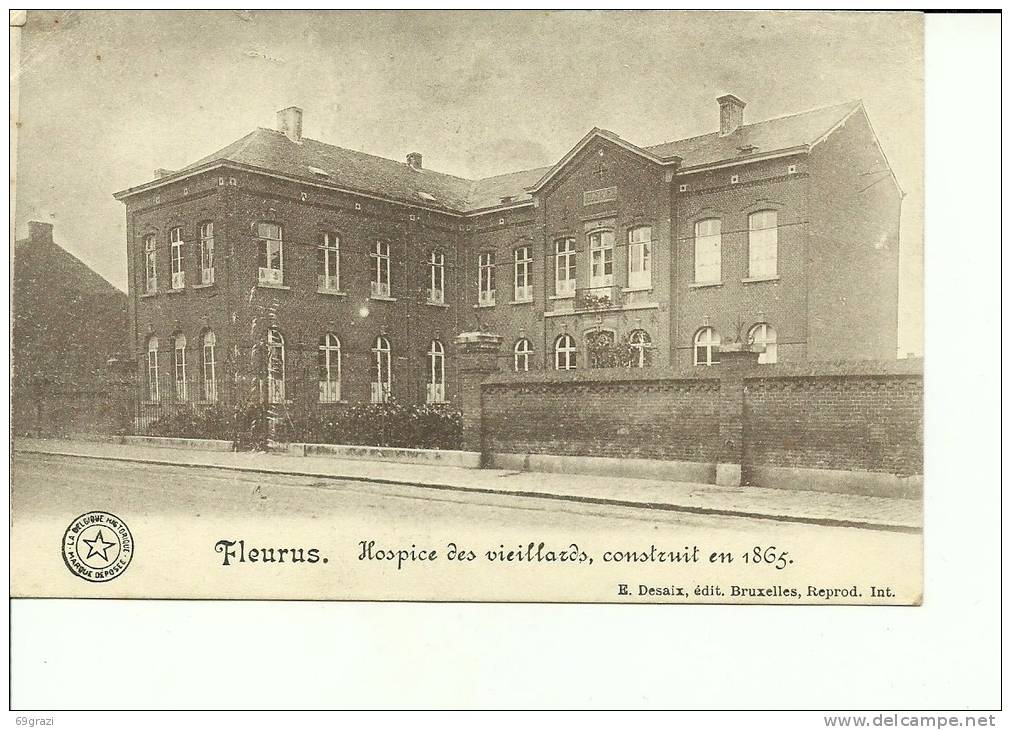 Fleurus Hospice Des Vieillards Construit En 1865 - Fleurus