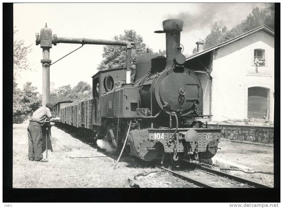 Train ---  Train Pour Argentat  A Pandrignes --- 13-8-1959 - Trains