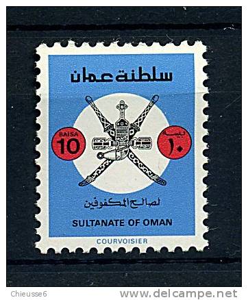 S	Oman ** N° 204 - En Faveur Des Aveugles - Omán