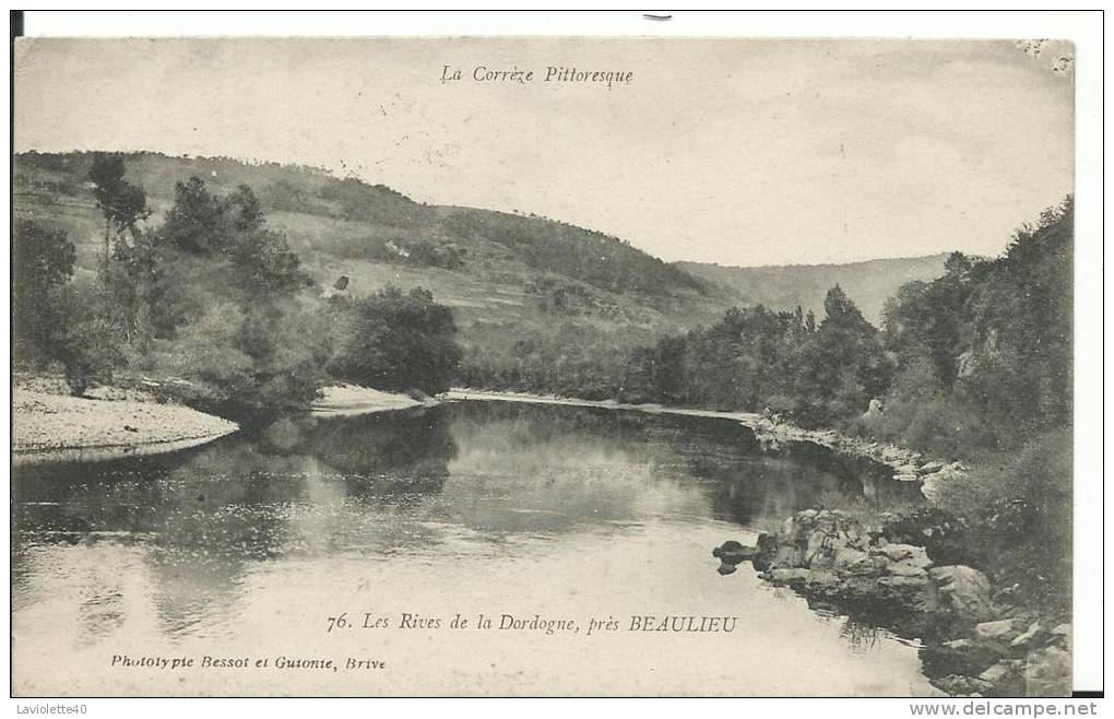 19 - CORREZE -  BEAULIEU - Les Rives De  La Dordogne - Other & Unclassified