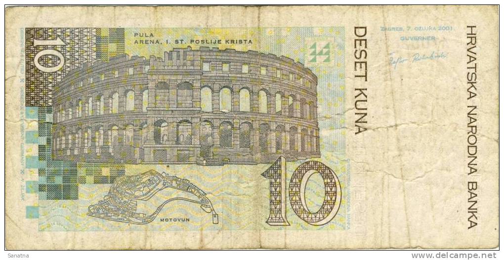 10 Kuna - Croacia