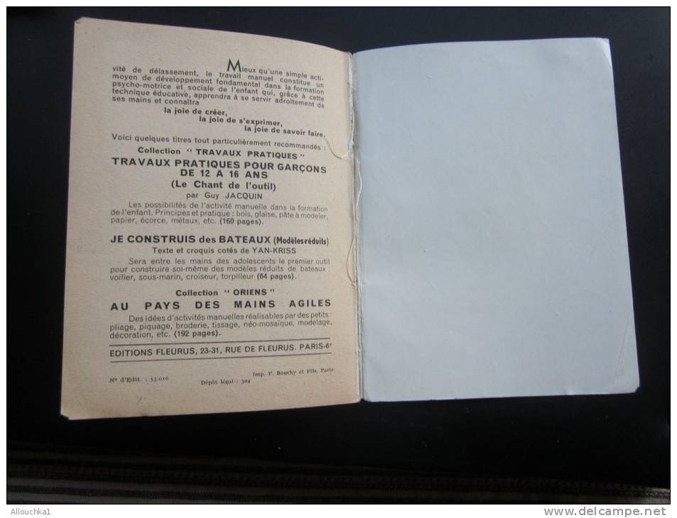 Croix-Rouge française Ce que l'on peut faire avec du Raphia édit Fleurus Max Doublé(table des matières)72 pages