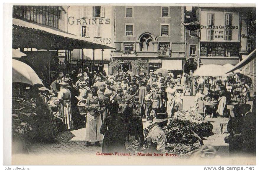 Clermont-Ferrand  63   Le Marché  Saint Pierre - Clermont Ferrand