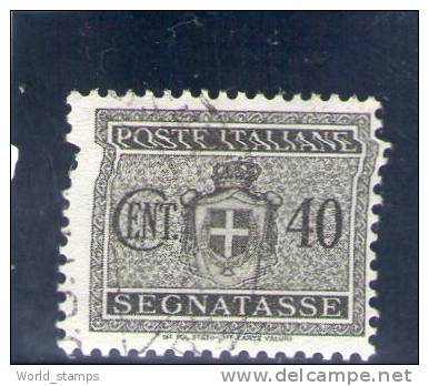 REGNO D´ITALIA 1934 SEGNATASSE O - Postage Due