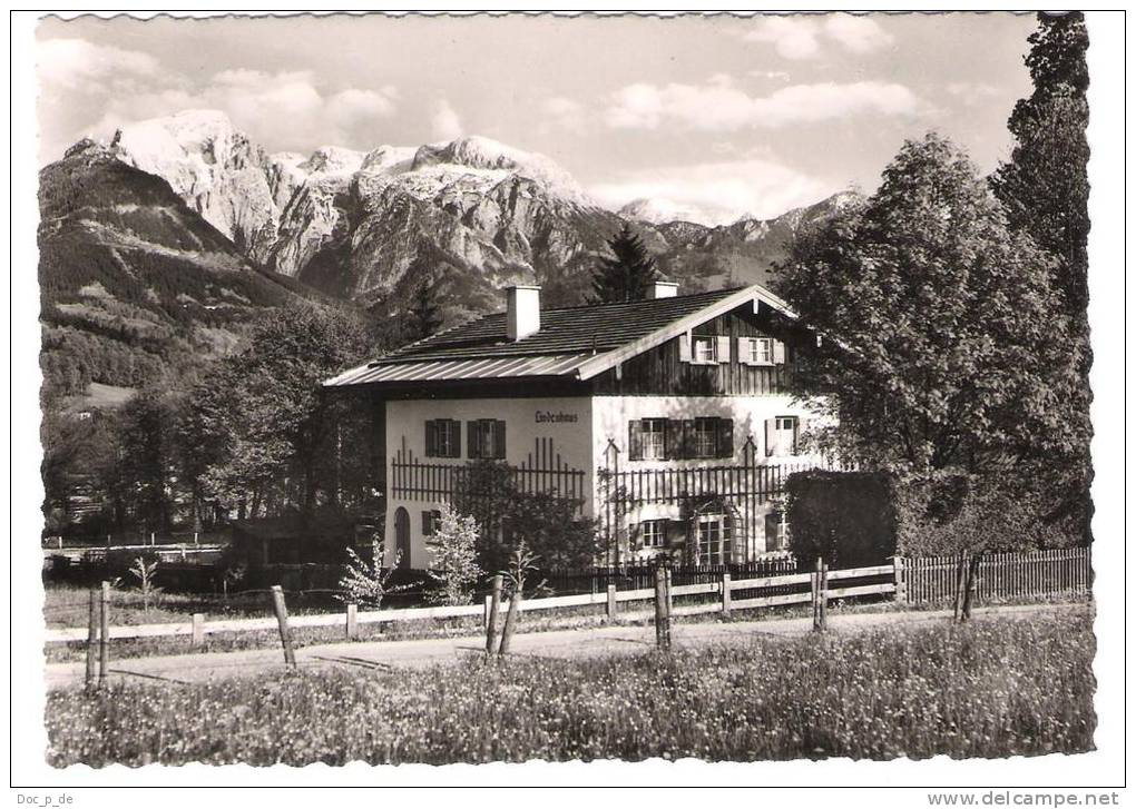 Deutschland - D-8242 Bischofswiesen Berchtesgaden - Fremdenheim " Lindenhaus " - Bischofswiesen