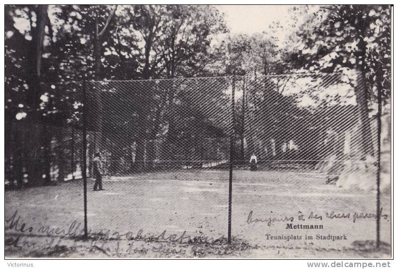 METTMANN, Tennisplatz Im Stadtpark - Mettmann