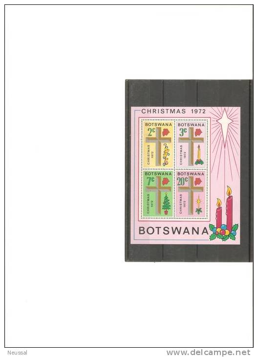Hb Bostwana Navidad 1972 - Botswana (1966-...)