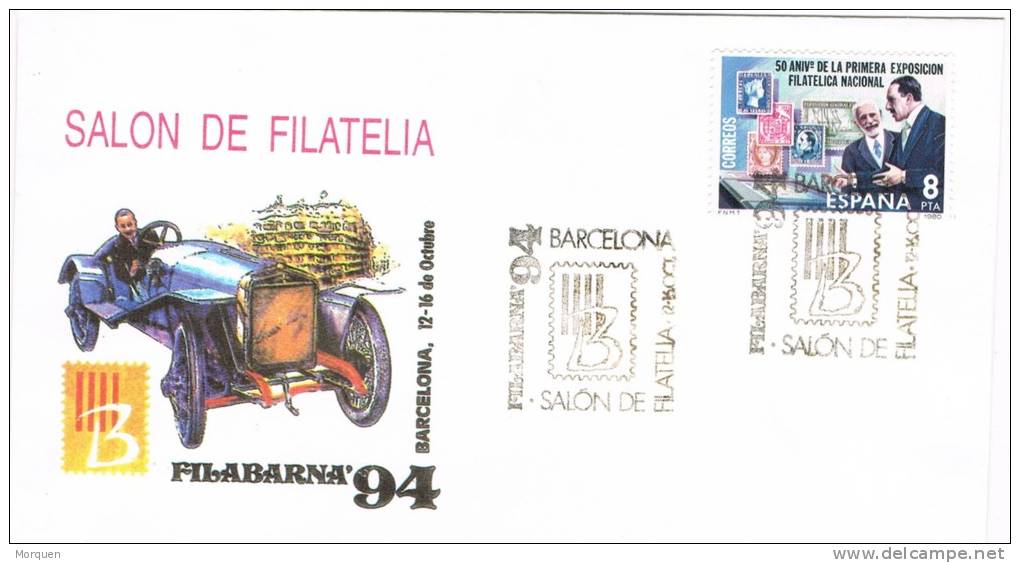 0244. Carta Barcelona 1994. Filbarna. Salon Filatelia - Cartas & Documentos