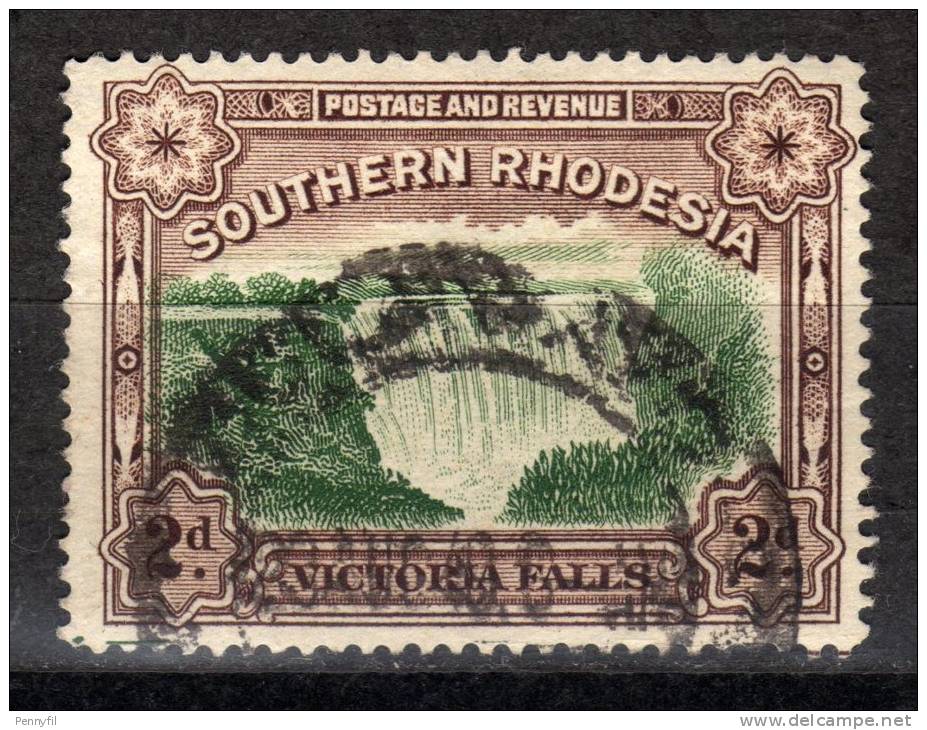 SOUTHERN RHODESIA – 1935 YT 35 USED Dent.14 - Rhodesia Del Sud (...-1964)