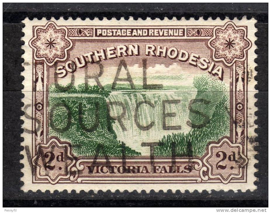 SOUTHERN RHODESIA – 1935 YT 35 USED Dent.14 - Rhodésie Du Sud (...-1964)