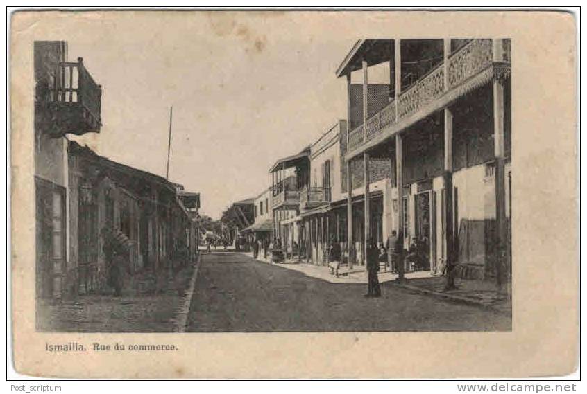 Afrique - Egypte - Ismailia - Rue Du Commerce - Ismaïlia