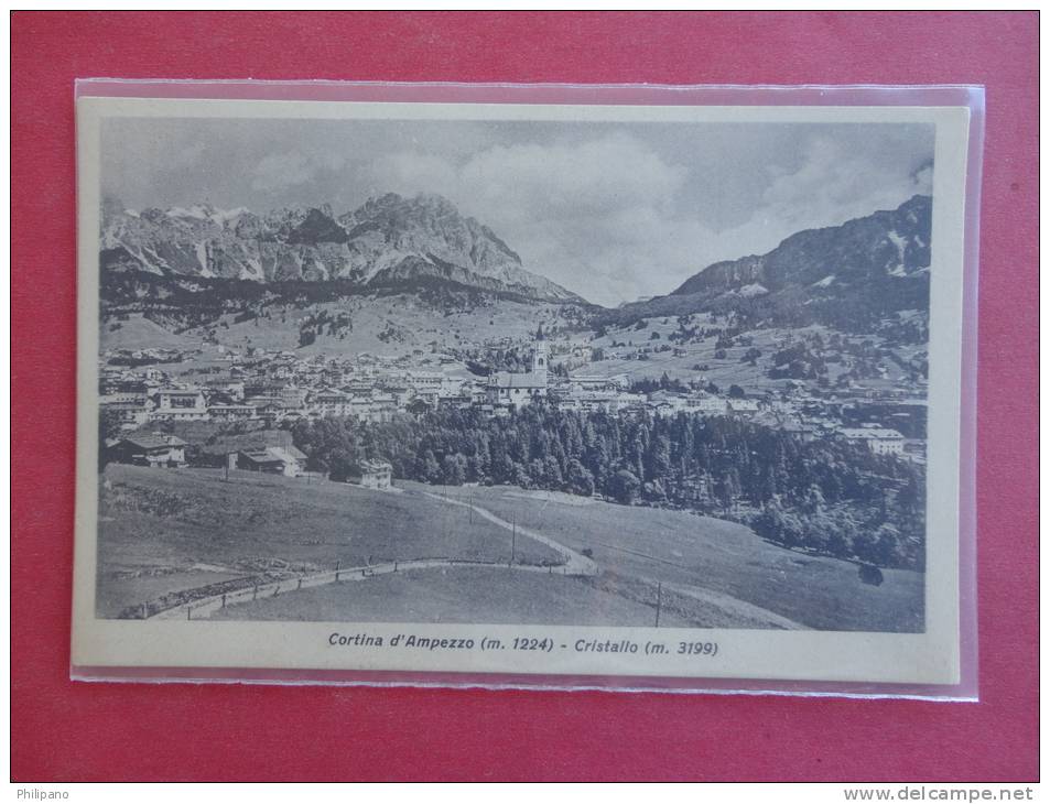 Cortina D' Ampezzo   Italy =  Ref 759 - Other & Unclassified