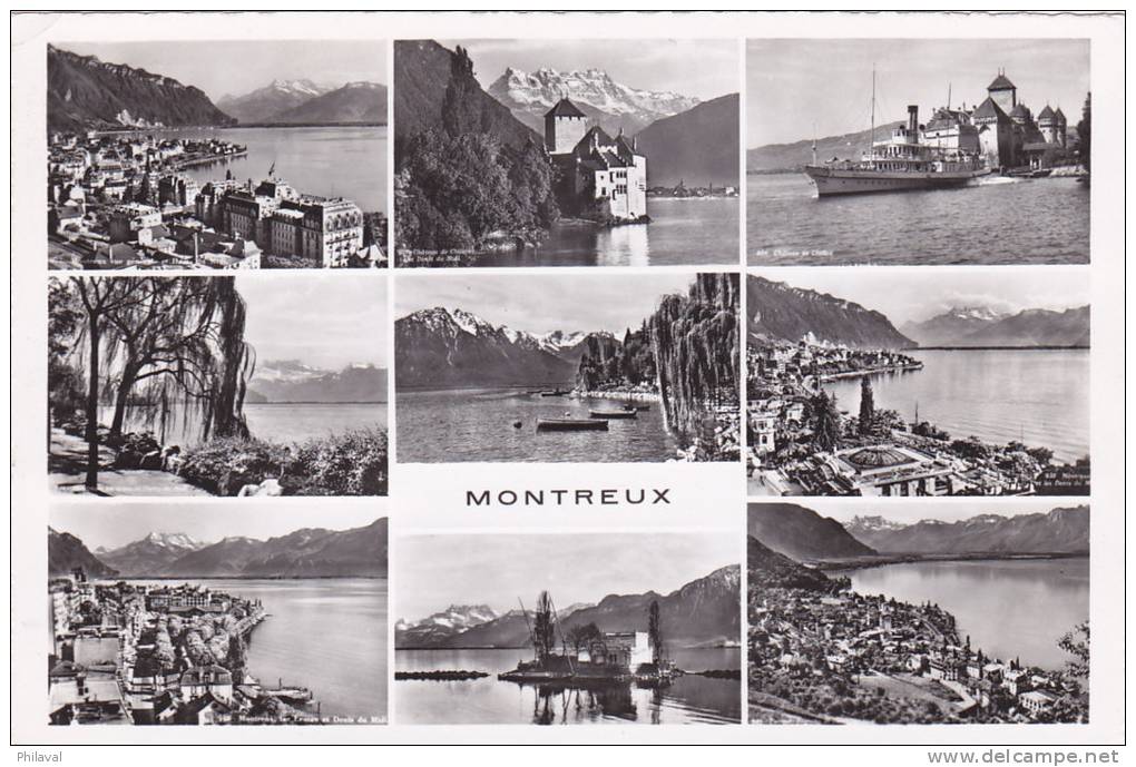 Montreux : Carte Multivues - Montreux