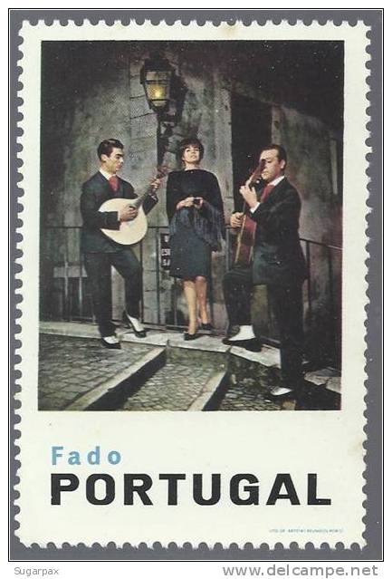 CINDERELA - 1967 - PORTUGAL - FADO - 66 X 99 Mm - Erinnophilie