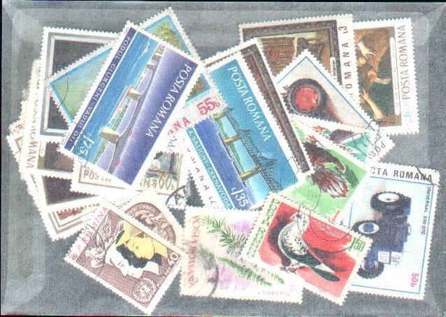 Romania 1,000 Different Stamps MNH + Used Collection. - Vrac (min 1000 Timbres)