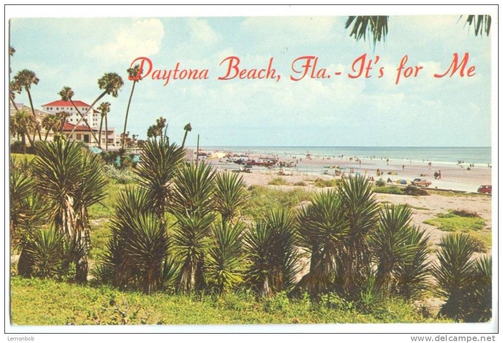 USA, Daytona Beach Florida, It's For Me, Unused Postcard [13011] - Daytona