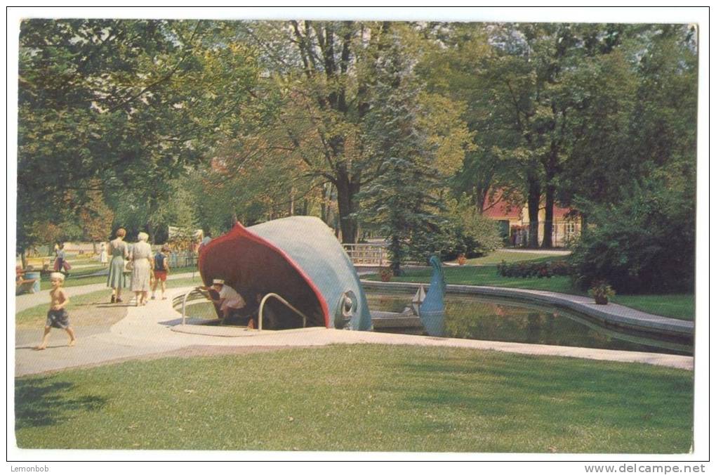 Canada, London, Ontario, Blue Whale In Storybook Gardens, Unused Postcard[13027] - London