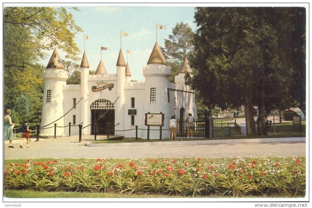 Canada, London, Ontario, Entrance Castle To Storybook Gardens, Unused Postcard [13028] - London