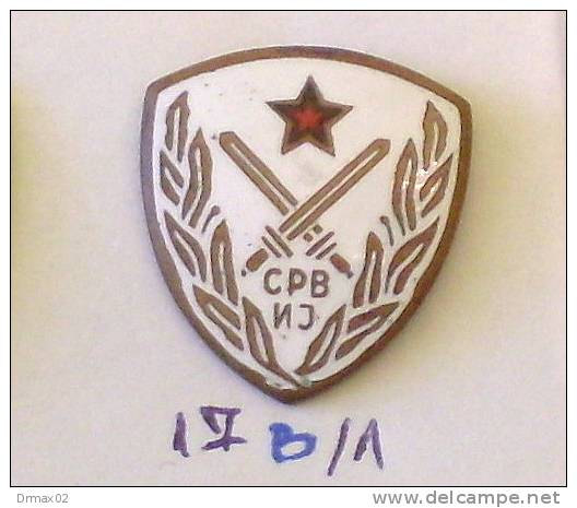 ASSOCIATION OF WAR & MILITARY INVALID (disabled) OF YUGOSLAVIA - Insigne JNA ARMY Medicine, Militaire ARMEE - Medical Services