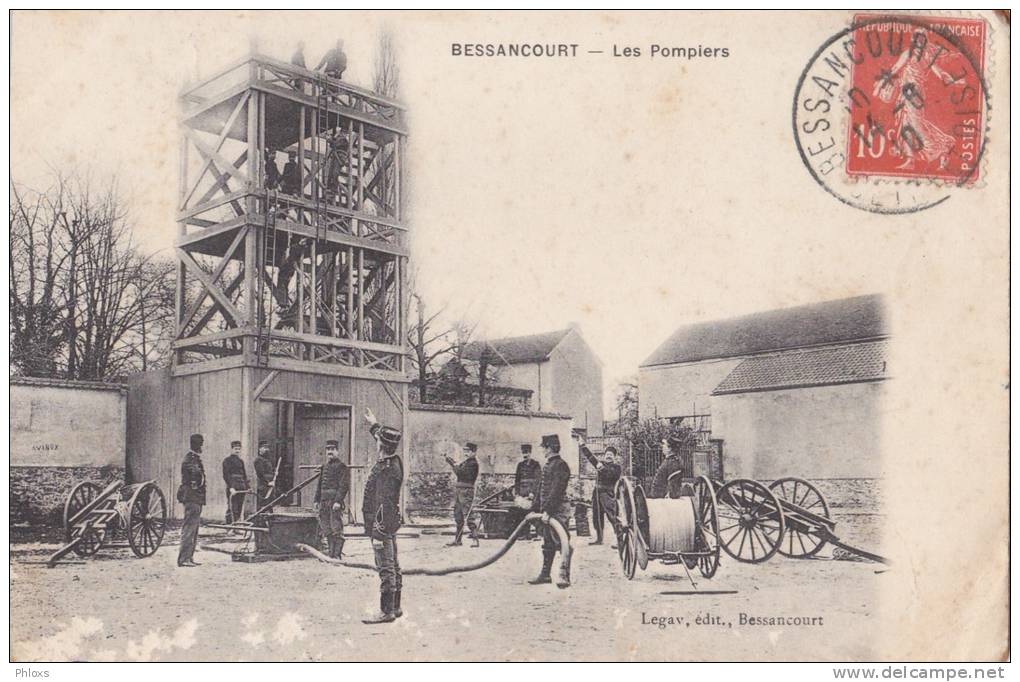 BESSANCOURT/95/Les Pompiers/Réf:C0269 - Autres & Non Classés