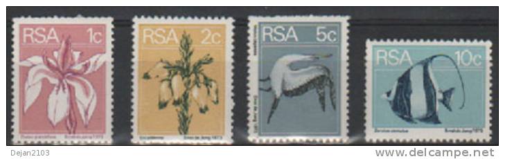 Great Britain Former Colony South Africa RSA Flora,fauna 1974 MNH ** - Sin Clasificación