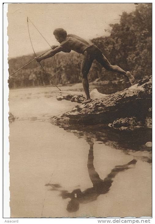 Solomon Islands Peche A L' Arc Bow Hunting Missions Maristes Oceanie - Isole Salomon