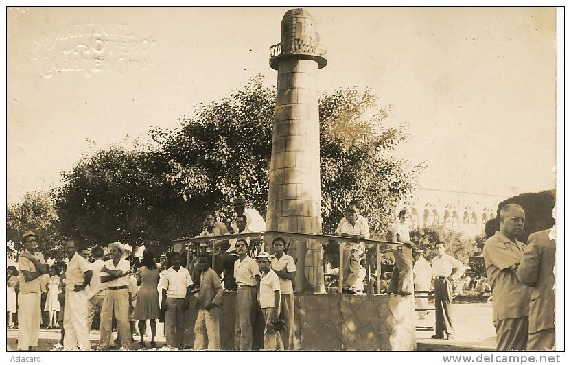 Caibarien Real Photo 1941 Phare Faro Lighthouse  Foto Martinez  Otero - Cuba