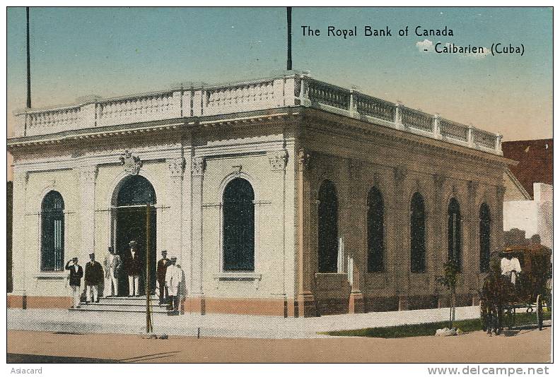 Caibarien  The Royal Bank Of Canada Banque Banco Edit Martinez Vila - Cuba