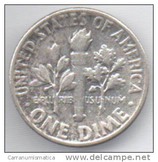 STATI UNITI 1 DIME 1956 AG - 1946-...: Roosevelt