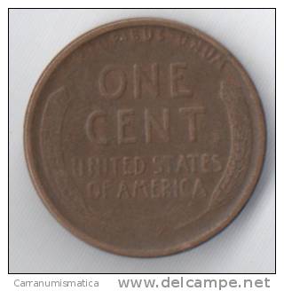 STATI UNITI 1 CENT 1919 - 1909-1958: Lincoln, Wheat Ears Reverse