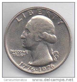 STATI UNITI QUARTER DOLLAR 1976 - 1932-1998: Washington