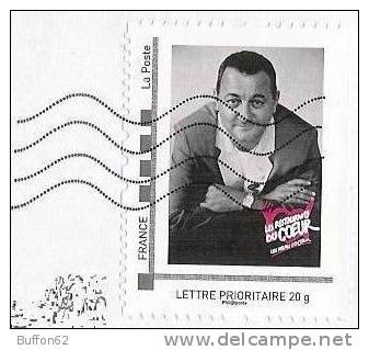 ID Timbre - Coluche : Les Restaurants Du Coeur / The Charity Restaurants Of The Heart. Lettre Prioritaire 20 G. - Against Starve