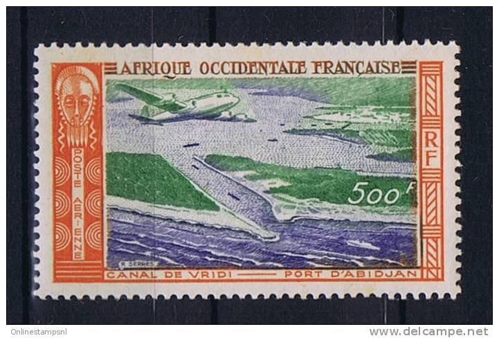 AOF: Yv Aerienne 16  MNH/**, CV Maury 40 Euro - Neufs