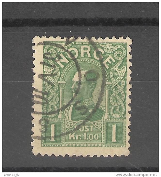 Norge  - Norvége _  1K Vert - N°66  (1909 - Gebraucht