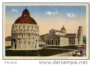 Tos 8318	Pisa &ndash; La Piazza Del Duomo Coi Principali Monumenti - Pisa