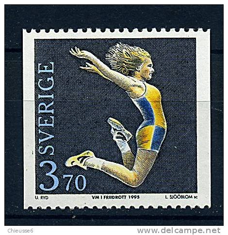 Suède** N° 1864 - Championnats D'athlétisme - Nuevos