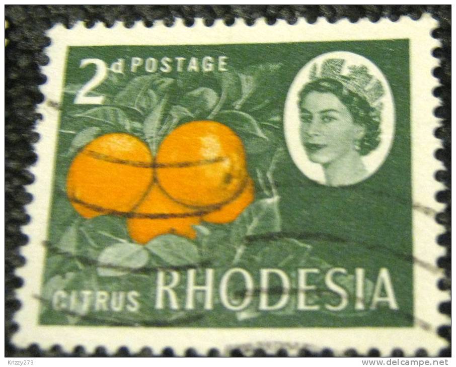 Rhodesia 1966 Citrus Fruit 2d - Used - Rhodésie (1964-1980)