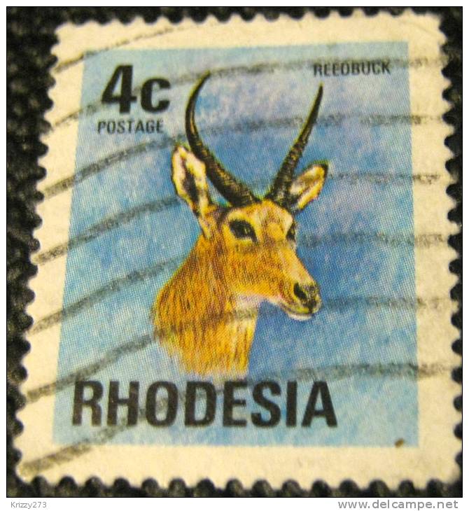 Rhodesia 1974 Reedbuck 4c - Used - Rhodésie (1964-1980)