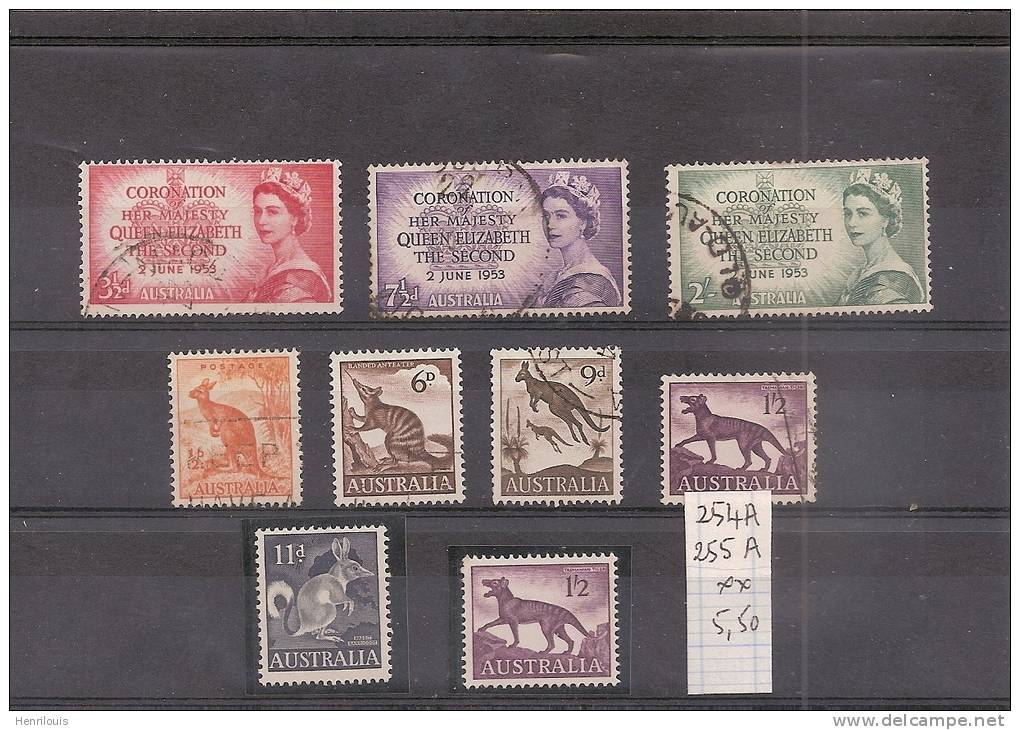 AUSTRALIE Lot De Timbres Obt( Sauf 2 ** ) Voir 3 Scans    (ref308 ) - Mezclas (max 999 Sellos)