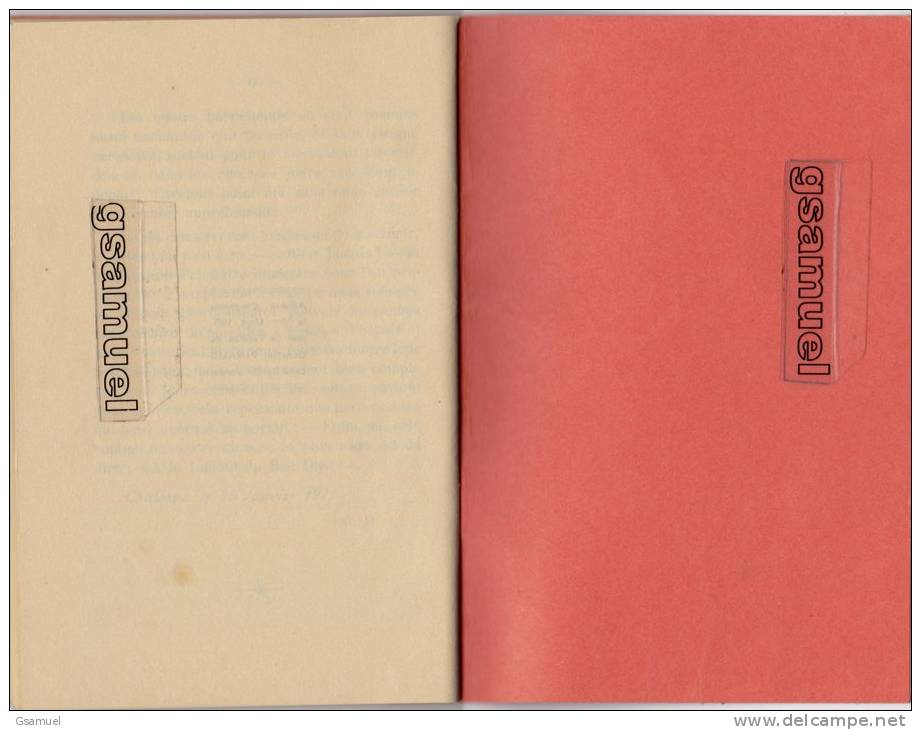 85 - CHALLANS - CONSTANT PINAUD. Notre Voyage de Noces d´Or (6-17 Août 1961). Imprimerie H. PINAUD Challans 1971.