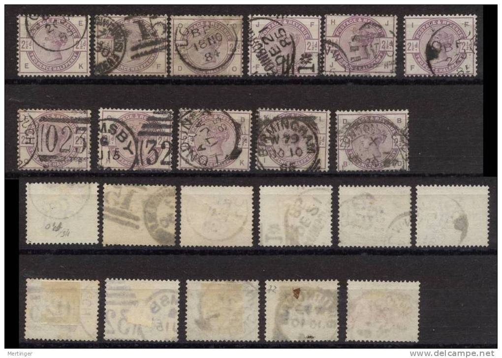 Grossbritannien Great Britain 11x Mi# 75 Gest M€ 99,- - Gebraucht