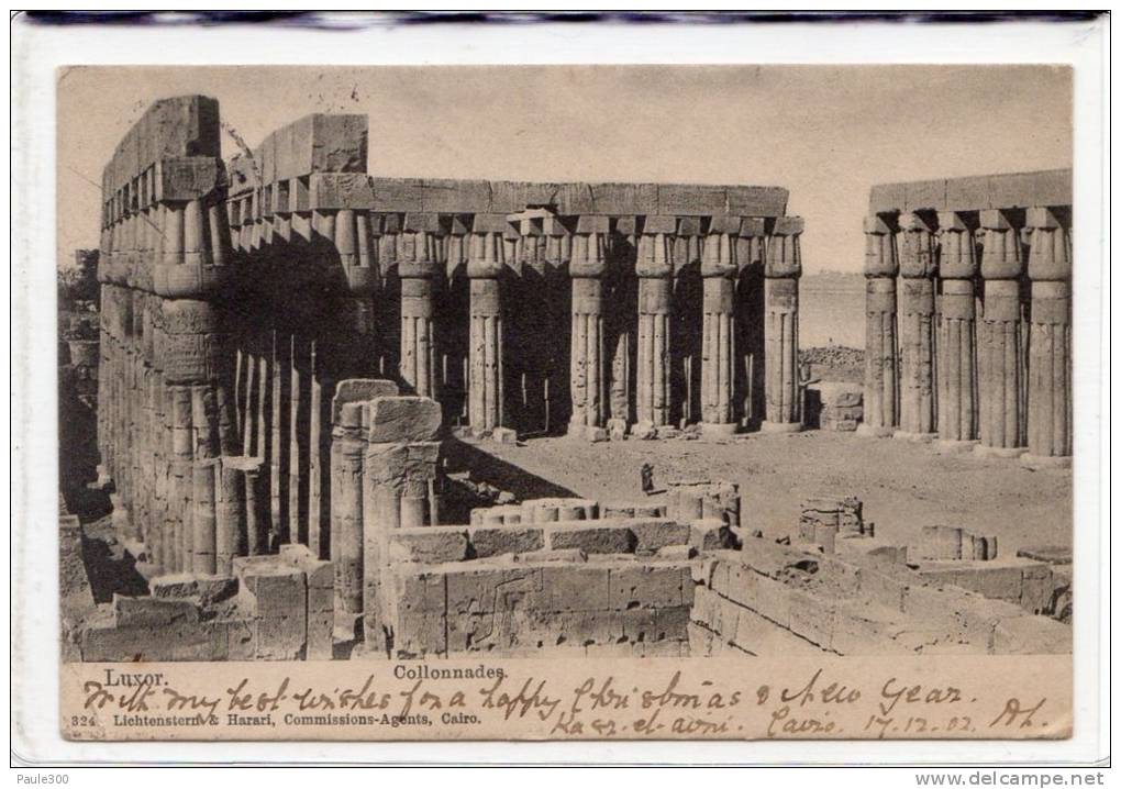 Luxor - Collonnades 1902 - Luxor